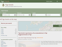 Tablet Screenshot of hotelsinvigo.com